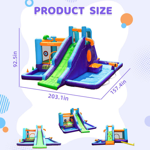 Extended Water Slide