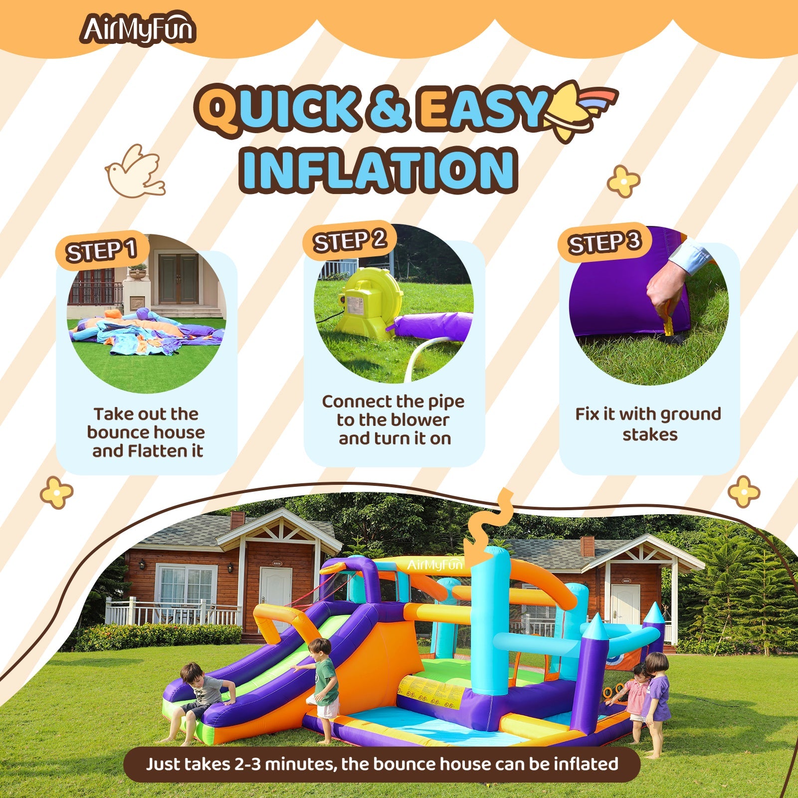 Classic Multi-Purpose Bounce House