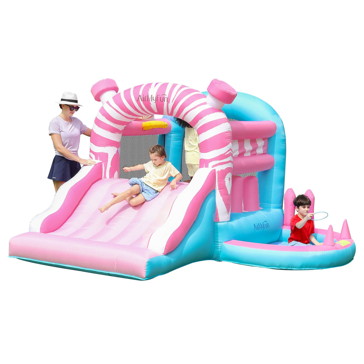 Pink Mini Bounce House