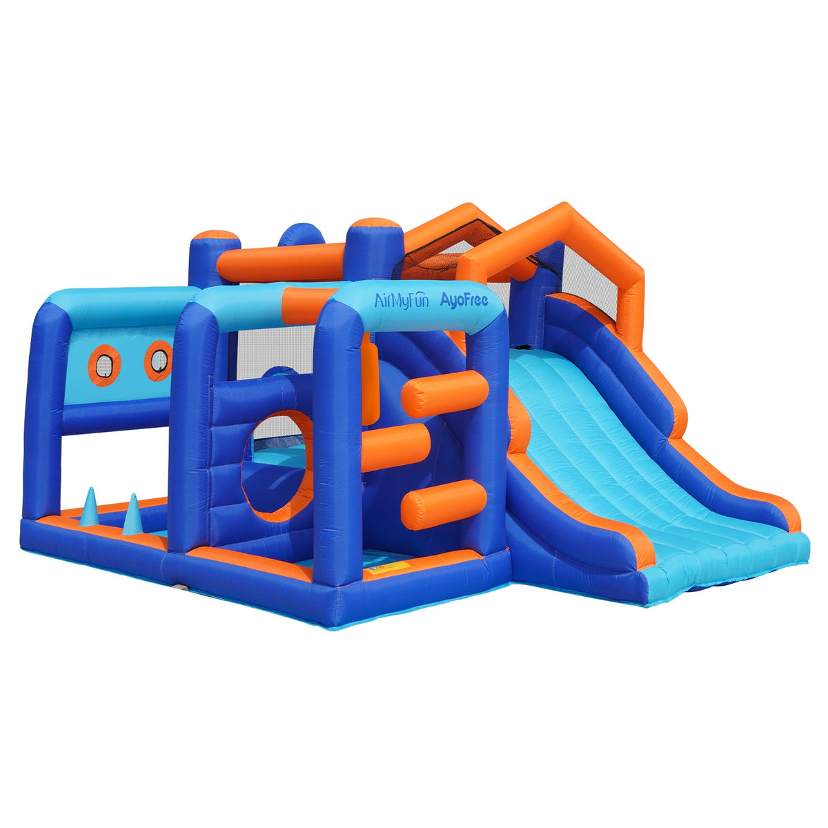 Multi-functional Obstacles Bounce House