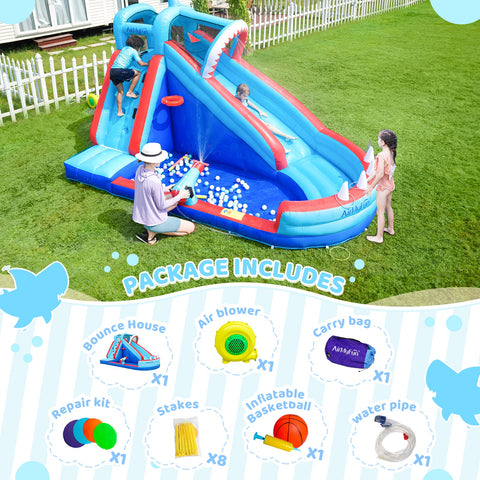 Shark Theme Water Slide