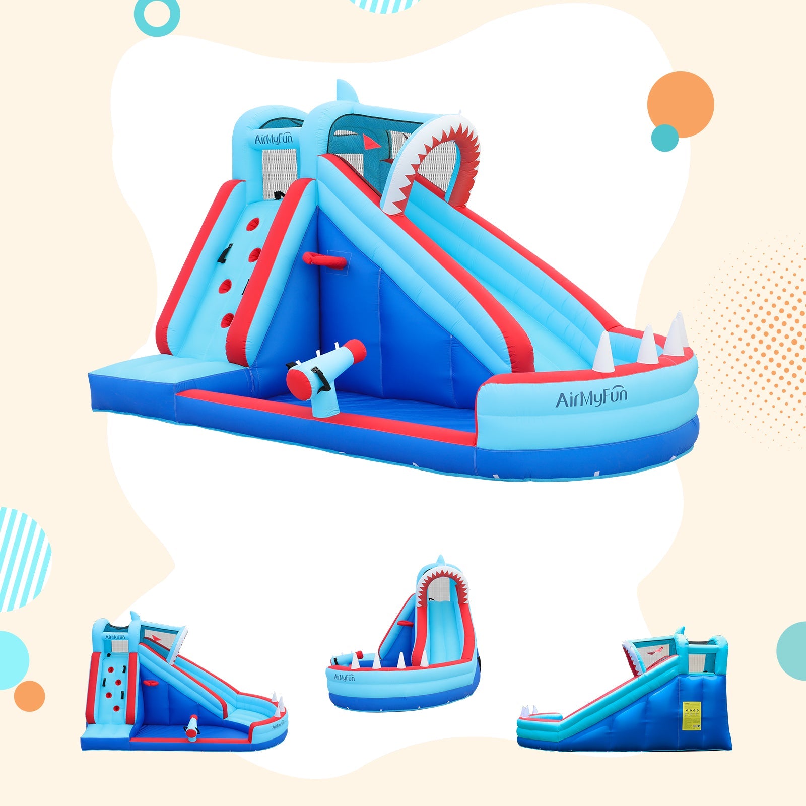 Shark Theme Water Slide