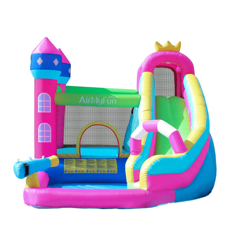 Pink Castle Theme Bounce House