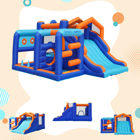 Multi-functional Obstacles Bounce House