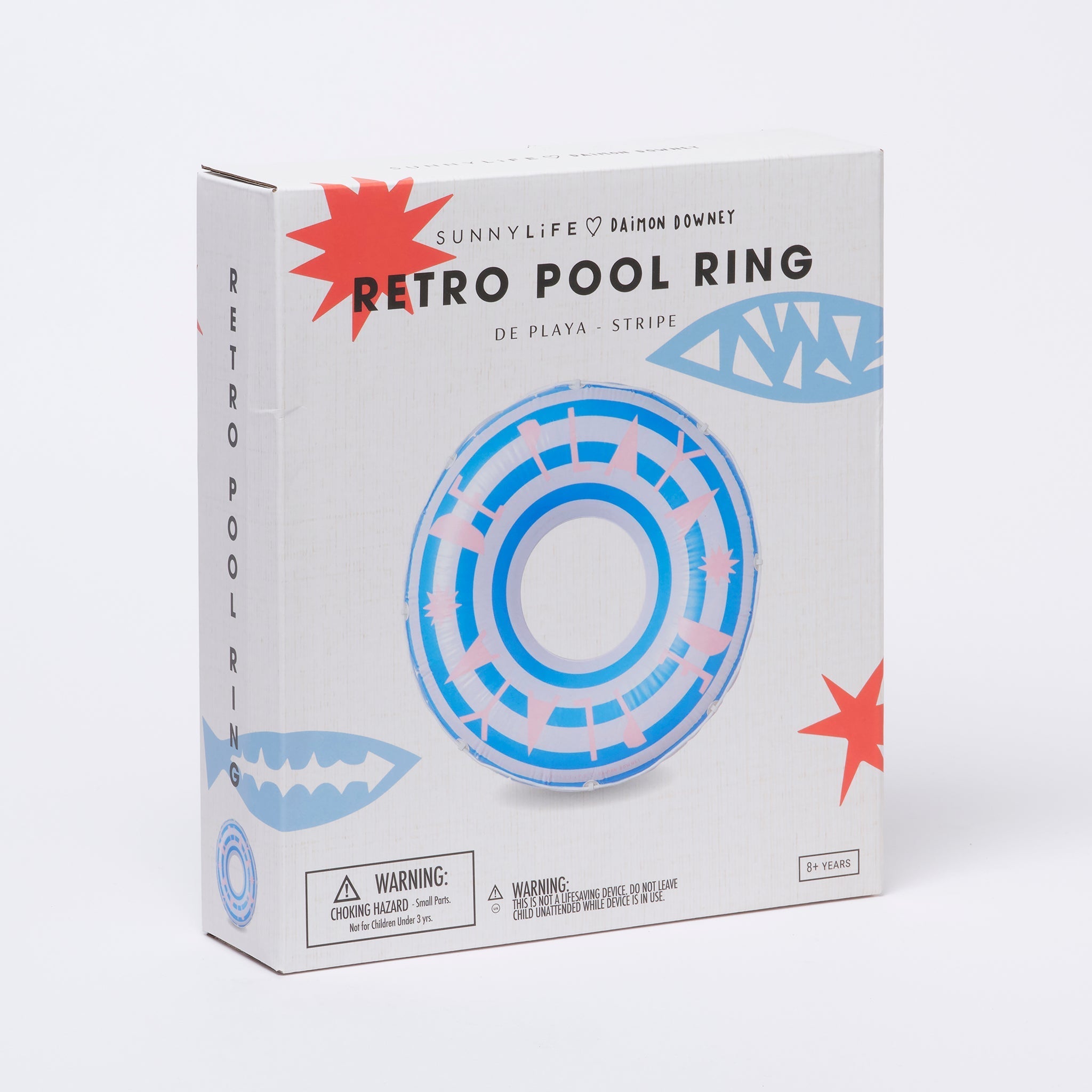 De Playa Stripe Retro Pool Ring