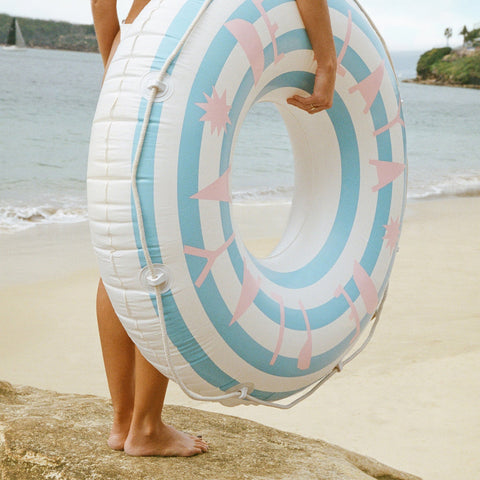 De Playa Stripe Retro Pool Ring