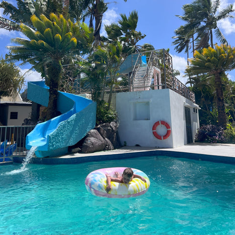 Tie Dye Pool Ring