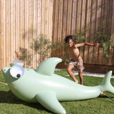 Inflatable Giant Shark Tribe Sprinkler