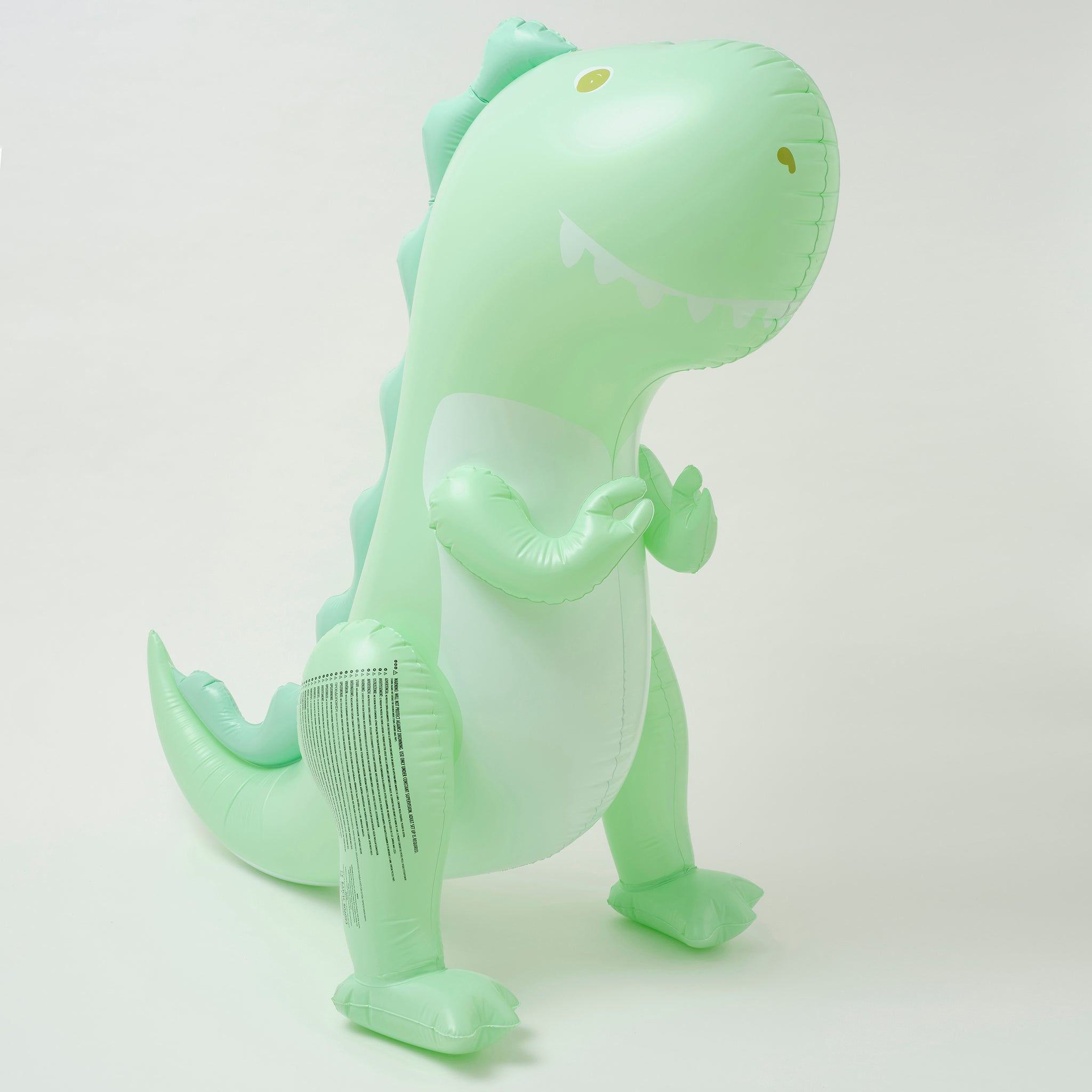 Inflatable Giant Surfing Dino Sprinkler