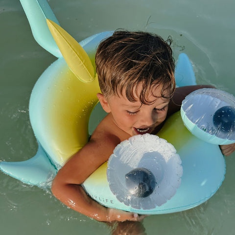 Salty the Shark Multi Kids Tube Pool Ring