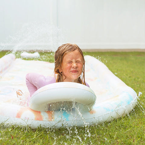 Tie Dye Multi Slip Slide and Body Board Set